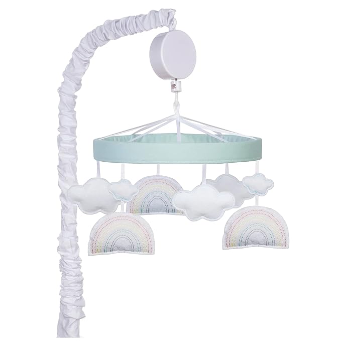 Trend Lab Rainbow Clouds Musical Mobile