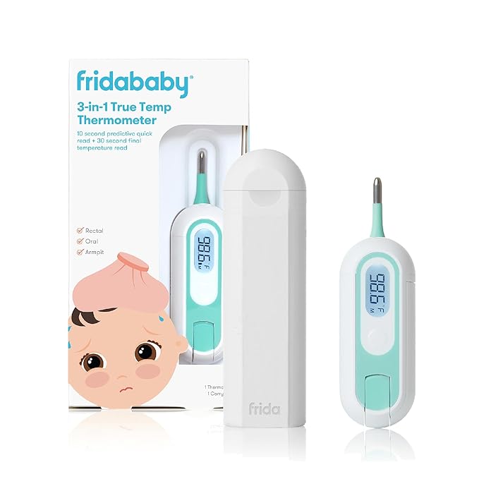 Termómetro rectal, axilar y oral 3 en 1 Frida Baby para bebe